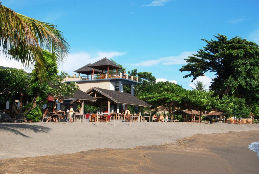 Cafe Alberto B And B Senggigi Exteriör bild
