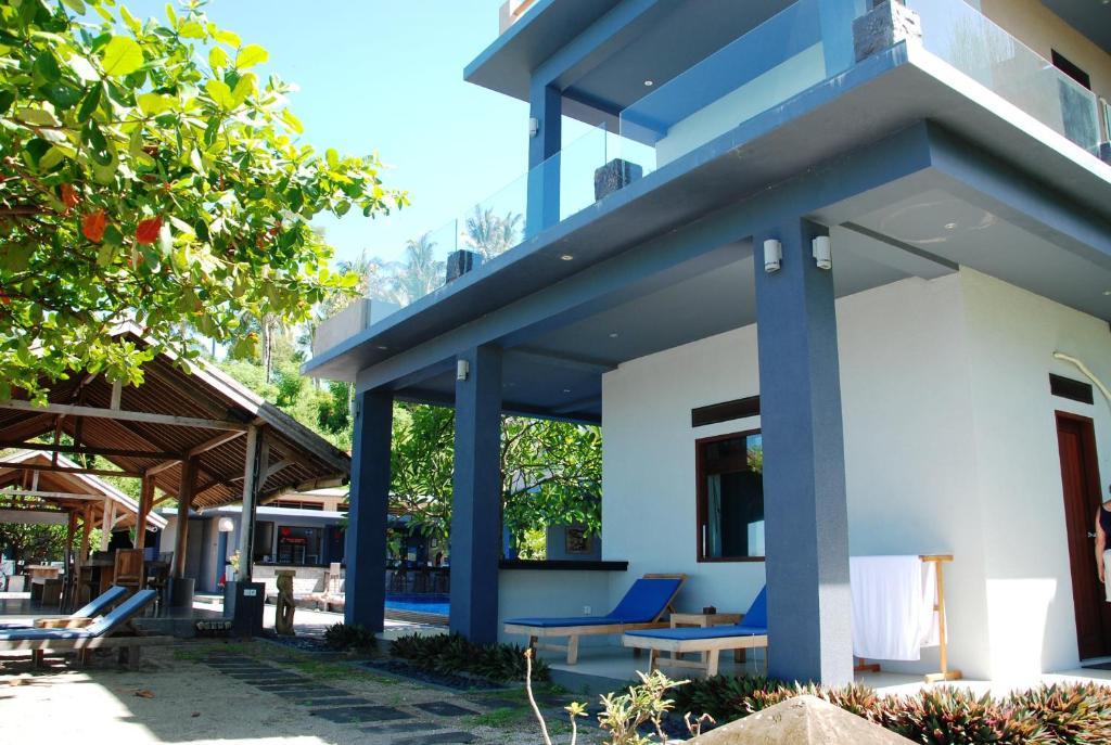 Cafe Alberto B And B Senggigi Exteriör bild